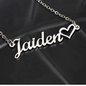 Personalised Heart Name Necklace