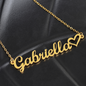 Personalised Heart Name Necklace