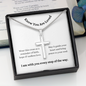 Personalised Engraved Cross Pendant Necklace with Inspirational Message Card that carries deep significance for the wearer. The gorgeous Polished Stainless Steel Cross can be further personalised on the back with a name, date, or short message up to 20 characters. .