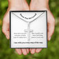 Personalised Engraved Cross Pendant Necklace with Inspirational Message Card that carries deep significance for the wearer. The gorgeous Polished Stainless Steel Cross can be further personalised on the back with a name, date, or short message up to 20 characters.