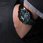 Engraved Men's Watch Groom Wedding Day Gift, Best Man Groomsman Gift, Birthday for Son, Dad for Fathers Day Anniversary for Men, Graduation