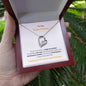 To My Twin Flame Forever Love Heart Necklace