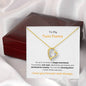 To My Twin Flame Forever Love Heart Necklace