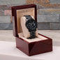 A personalized Best Man gift that can withstand constant use, this Engraved Design Black Chronograph Watch is the perfect gift for your wedding party. A fun thoughtful Best Man gift and a long-lasting keepsake.