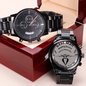 A personalized Best Man gift that can withstand constant use, this Engraved Design Black Chronograph Watch is the perfect gift for your wedding party. A fun thoughtful Best Man gift and a long-lasting keepsake.