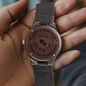 Engraved Wooden Watch Encased in rich sandalwood and paired with a genuine leather strap, this piece is as impressive as the man who wears it. A 5 year anniversary memento, or a long-lasting keepsake