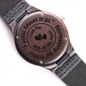 Engraved Wooden Watch Encased in rich sandalwood and paired with a genuine leather strap, this piece is as impressive as the man who wears it. A 5 year anniversary memento, or a long-lasting keepsake