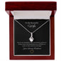14k white gold finish or 18k yellow gold finish Ribbon pendant necklace