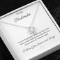 To My Soulmate pendant necklace 14k white gold over stainless steel or 18k yellow gold over stainless steel