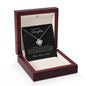 To Our Beautiful Daughter Love Knot Necklace