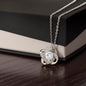 14k white Gold Love Knot