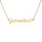 Personalised Heart Name Necklace