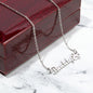 Personalised Paw Print Name Necklace
