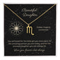 Astrological Sign Design Necklace
