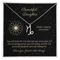 Astrological Sign Design Necklace