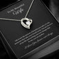 14k or 18k Gold finish heart pendant necklace embellished with smaller crystals