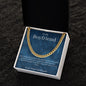 To My Boyfriend Cuban Link Chain