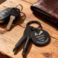 Engraved keychain screwdriver for your guy or gal with flathead and Philips. Message reads A screw per day keeps your stress away. Add your own engraved message on the back. Colour Black or Silver.