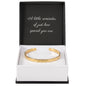 Personalized Engraved Cuff Bracelet