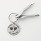 Engraved keychain screwdriver for your guy or gal with flathead and Philips. Message reads If in doubt, Screw it with Smile face sunglasses image. Add your own engraved message on the back. Colour Black or Silver.