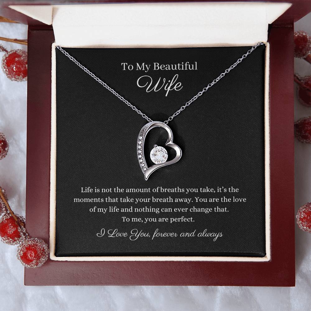 14k or 18k Gold finish heart pendant necklace embellished with smaller crystals 