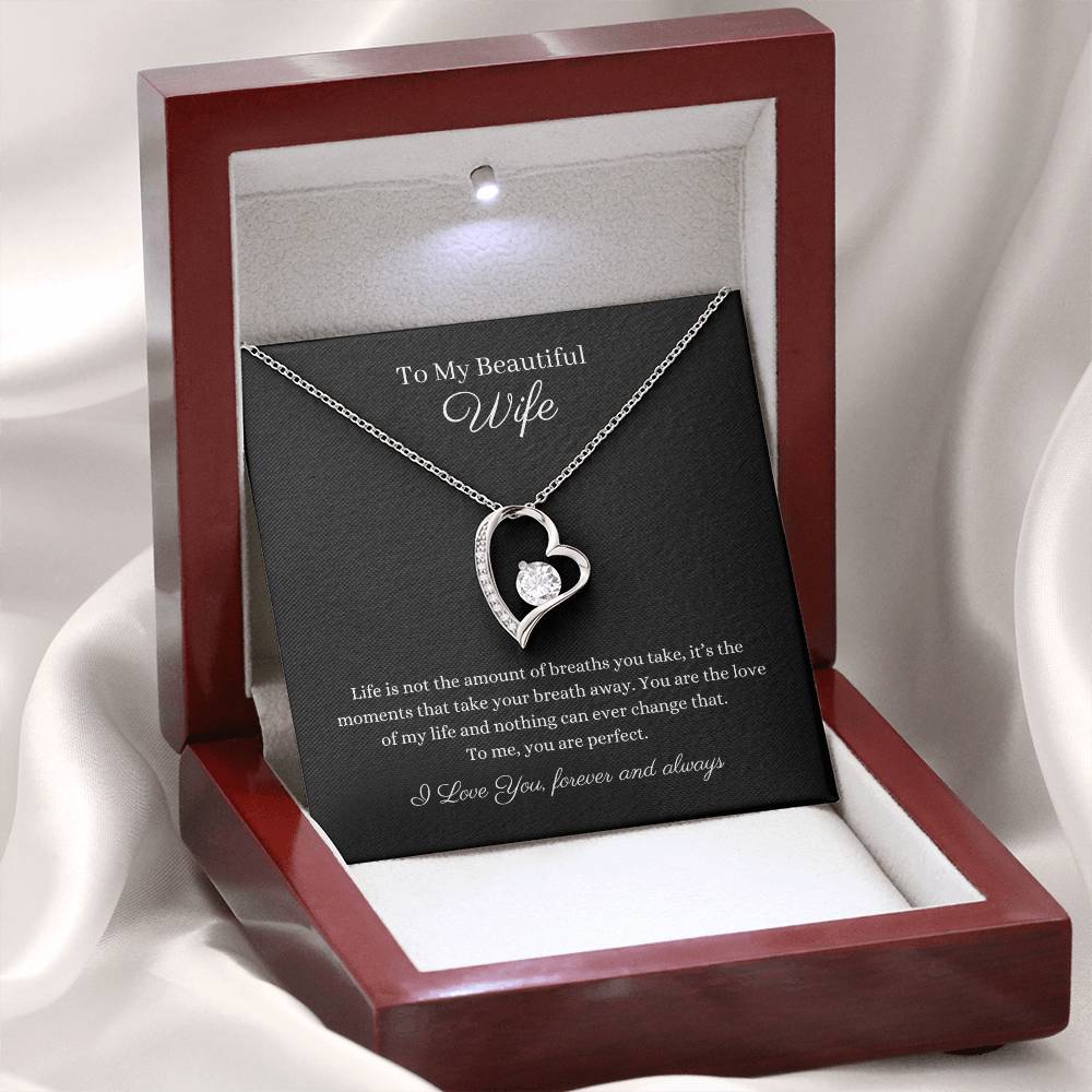 14k or 18k Gold finish heart pendant necklace embellished with smaller crystals 