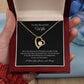 14k or 18k Gold finish heart pendant necklace embellished with smaller crystals 