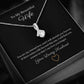 14k white gold finish or 18k yellow gold finish  Ribbon pendant necklace