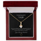 14k white gold finish or 18k yellow gold finish  Ribbon pendant necklace