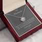 To My Soulmate Love Knot Pendant Necklace