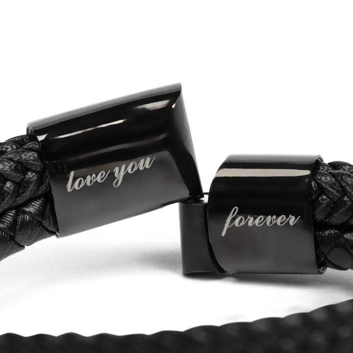 To My Husband "Love You Forever" Bracelet