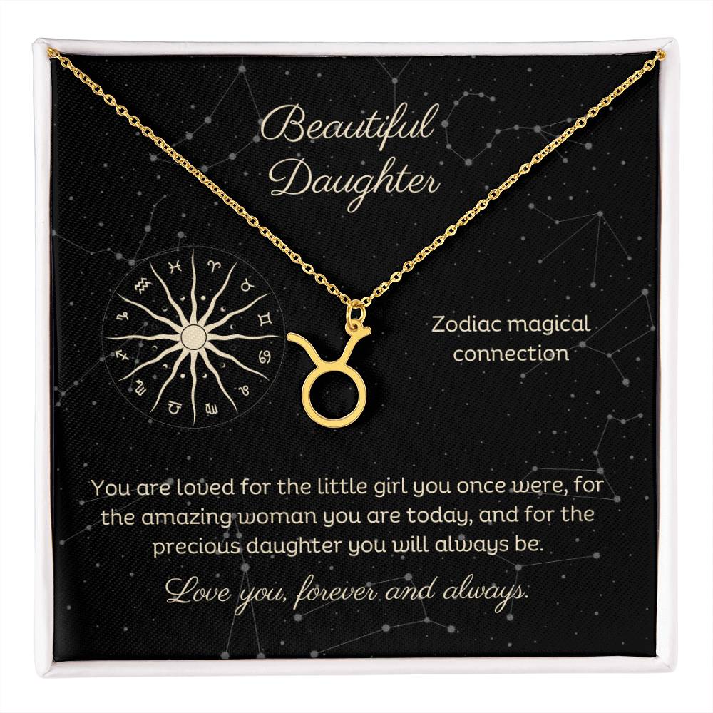 Astrological Sign Design Necklace