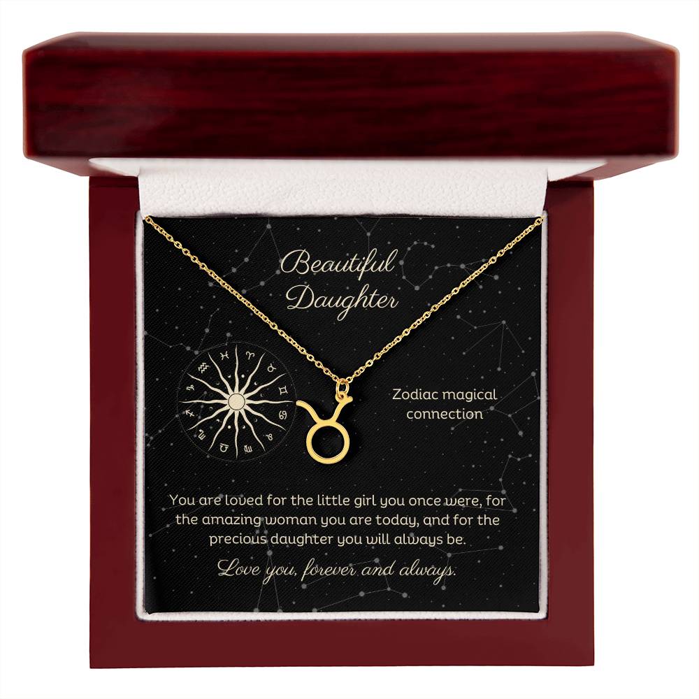 Astrological Sign Design Necklace