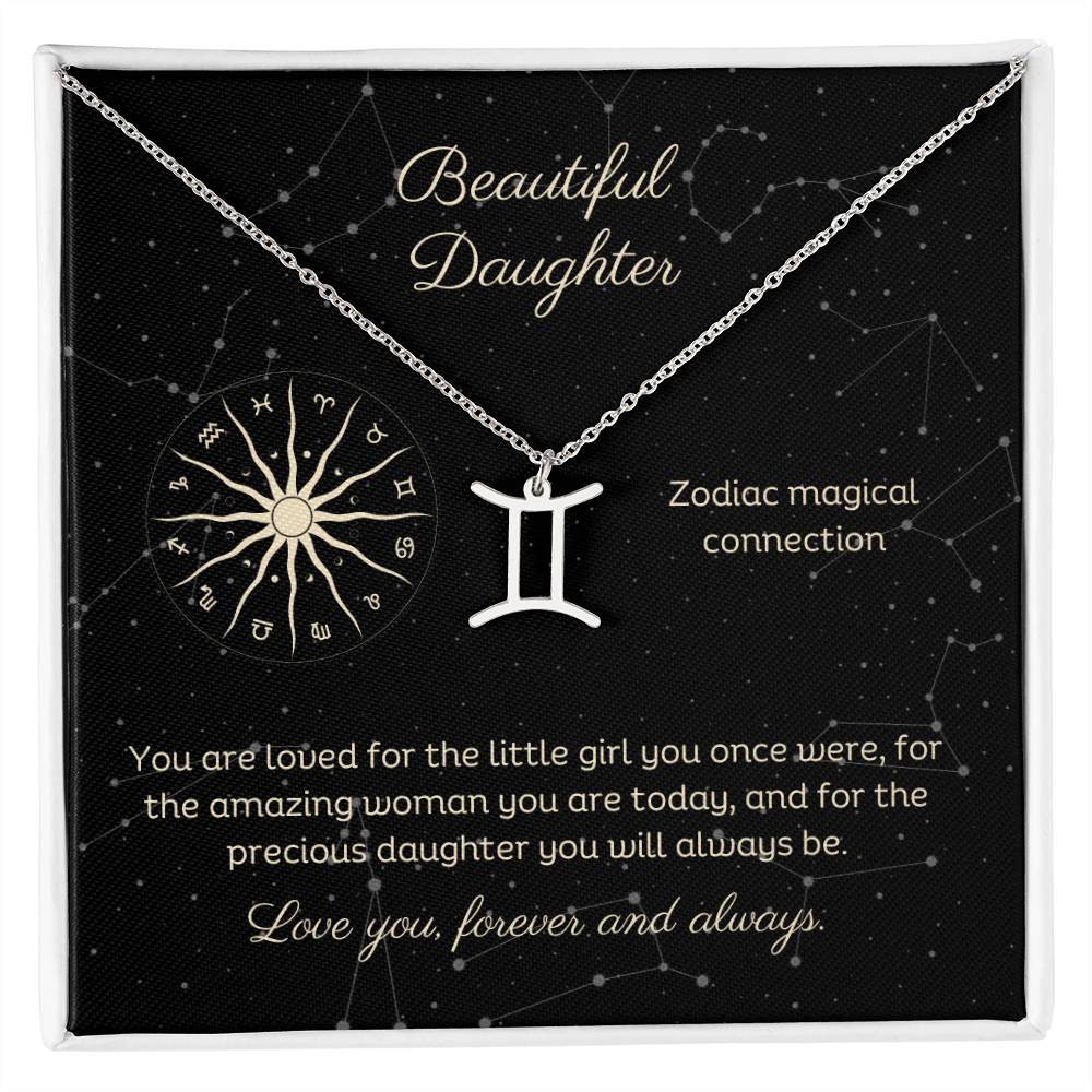 Astrological Sign Design Necklace