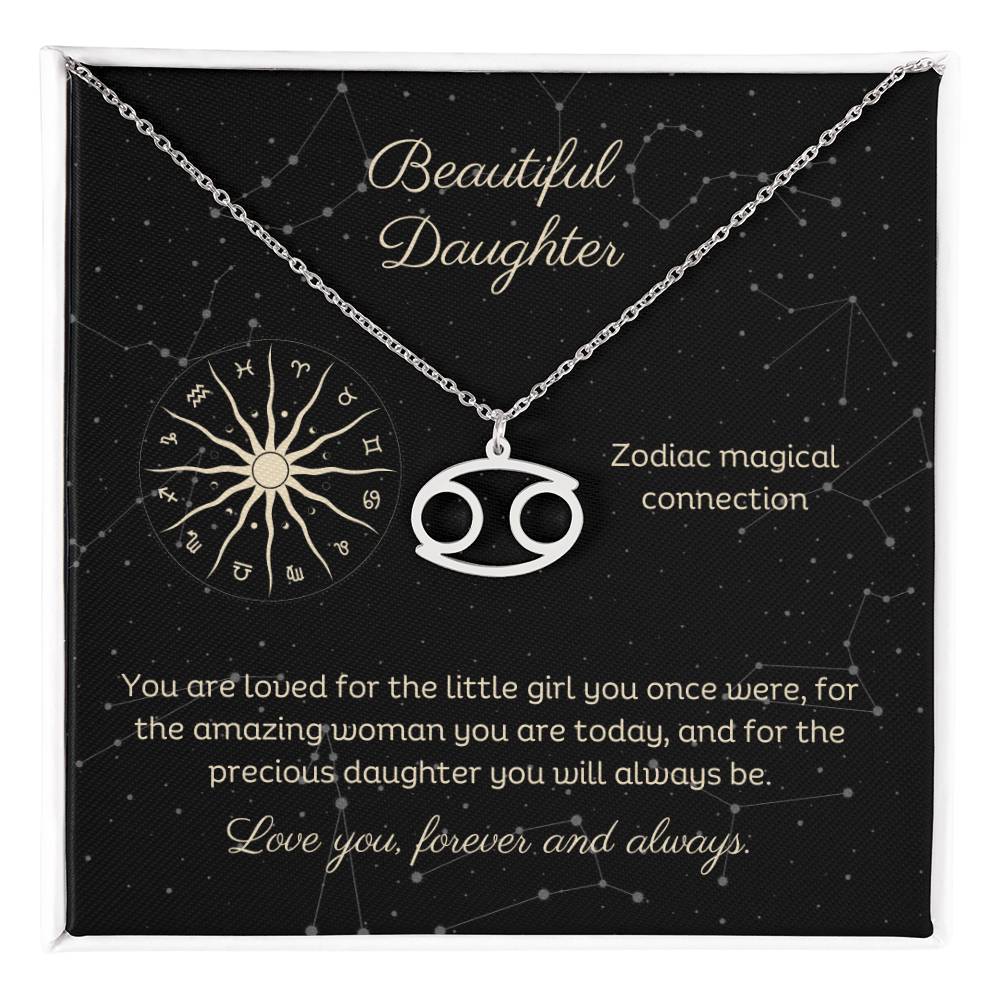 Astrological Sign Design Necklace