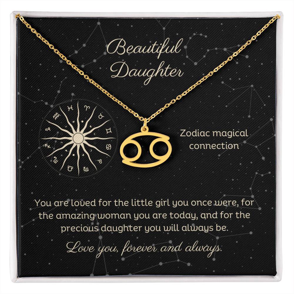 Astrological Sign Design Necklace