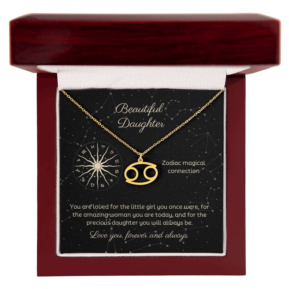 Astrological Sign Design Necklace