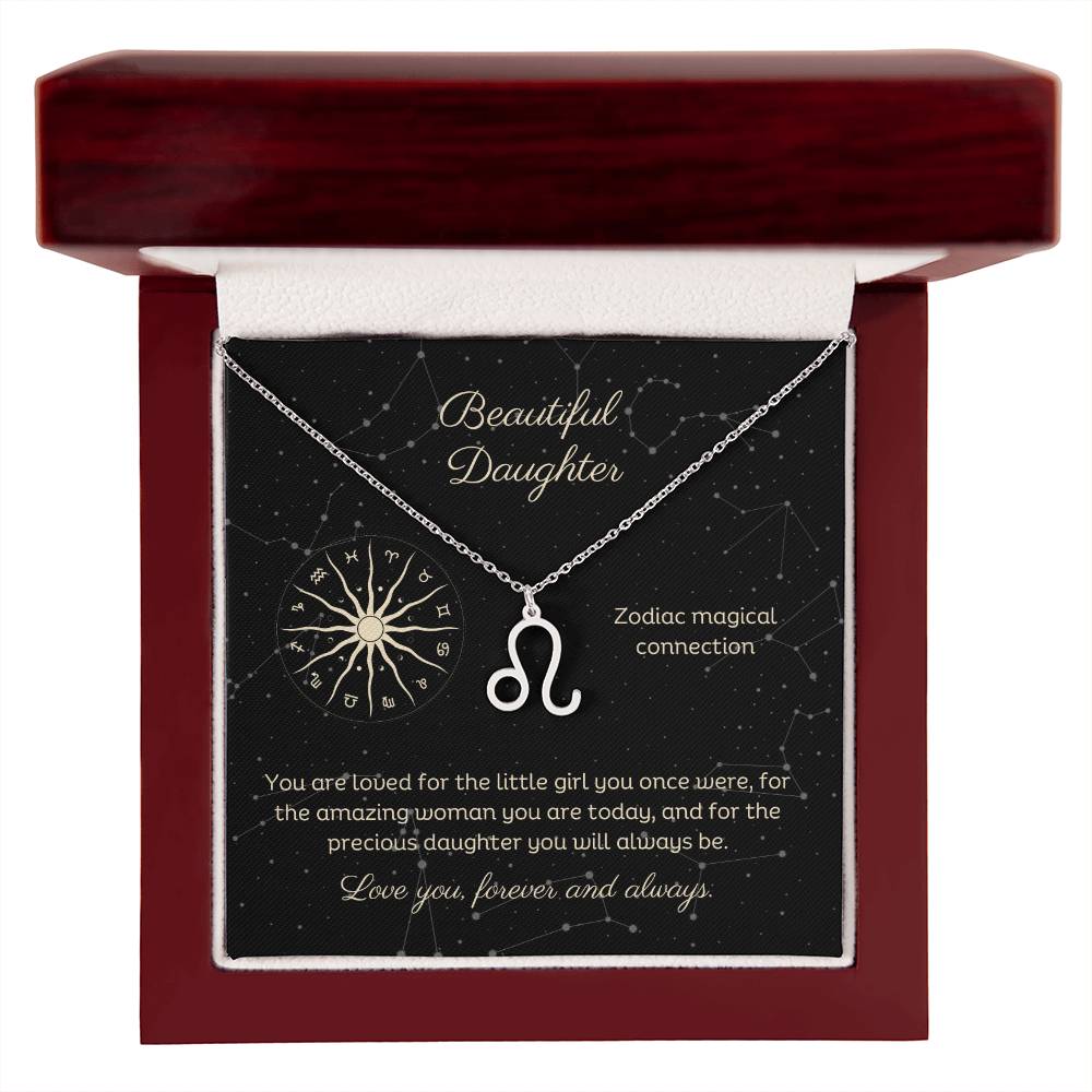 Astrological Sign Design Necklace
