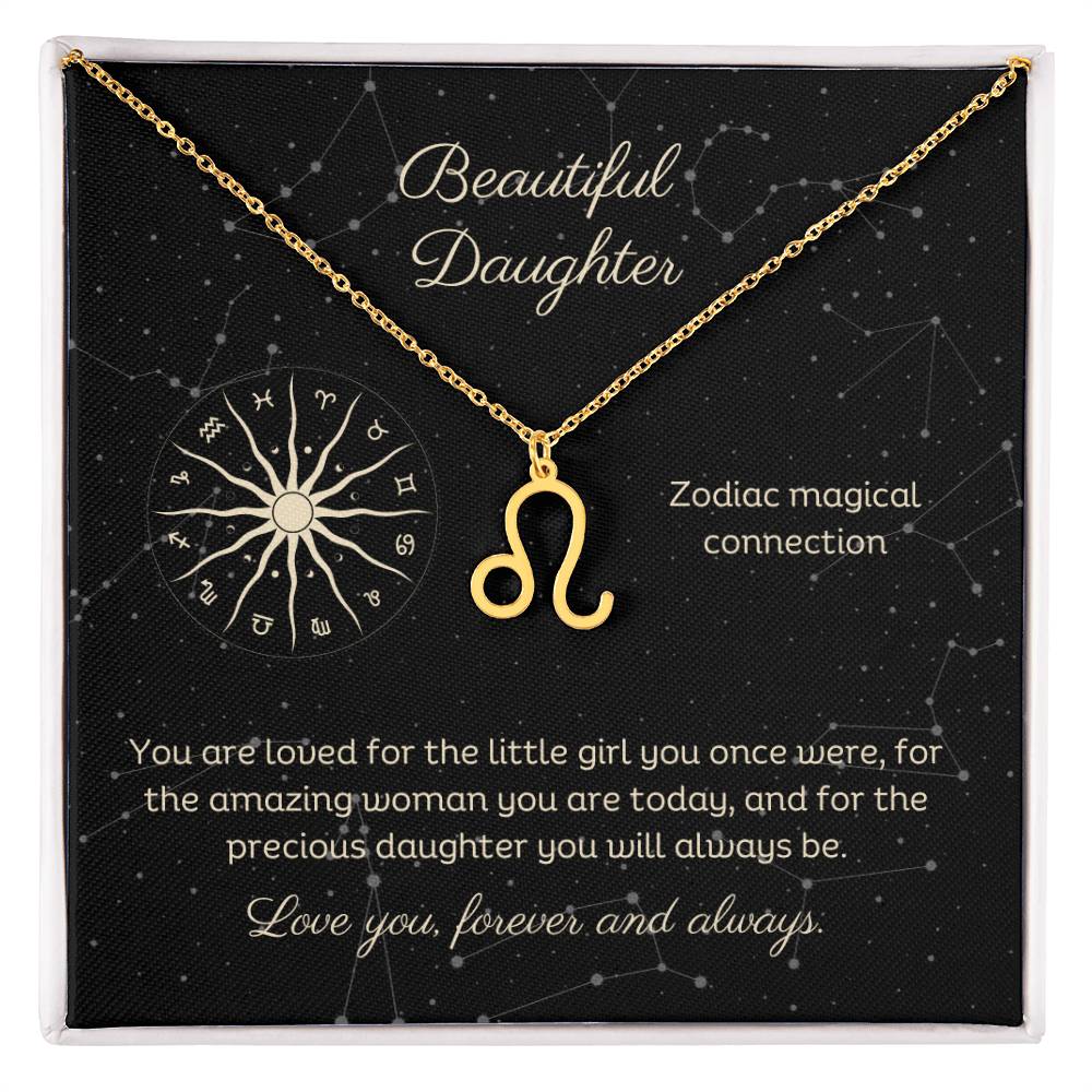 Astrological Sign Design Necklace