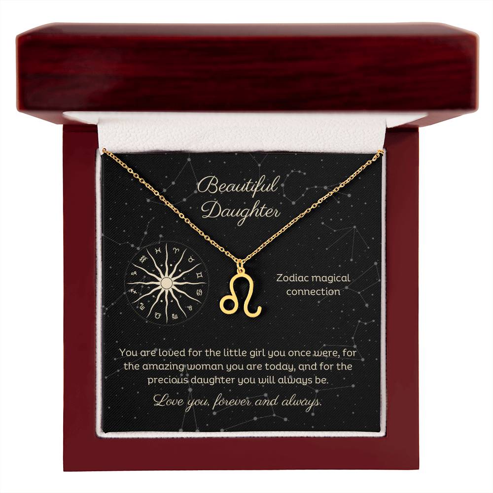 Astrological Sign Design Necklace