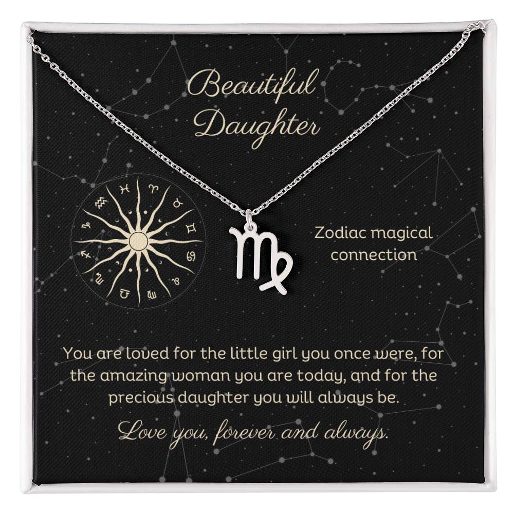 Astrological Sign Design Necklace