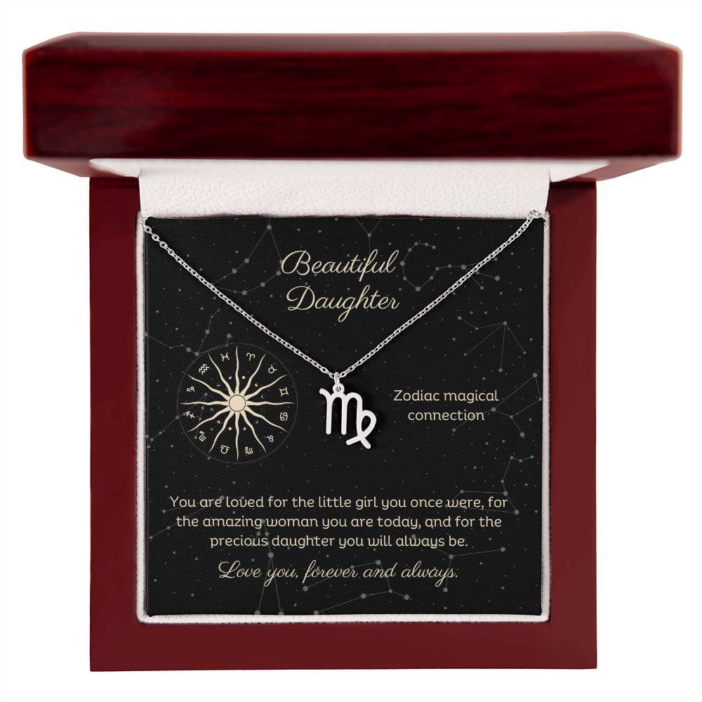 Astrological Sign Design Necklace