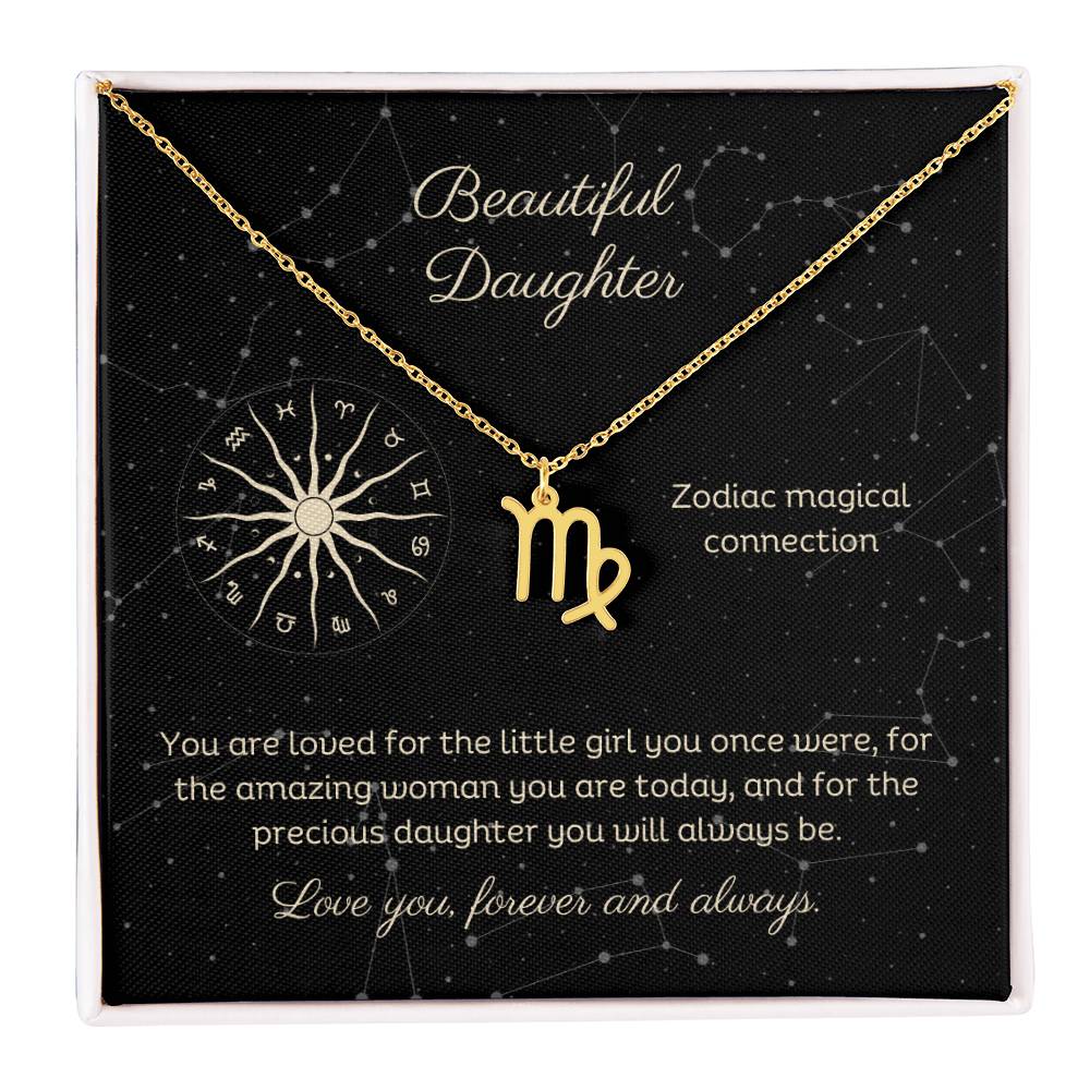 Astrological Sign Design Necklace