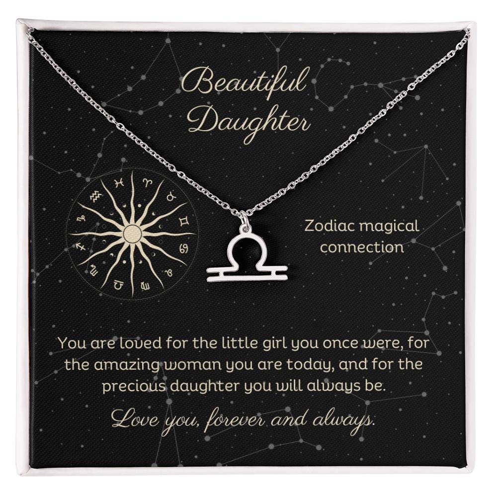 Astrological Sign Design Necklace