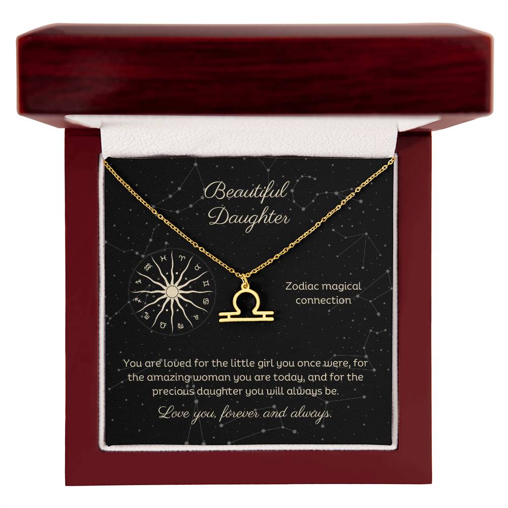Astrological Sign Design Necklace