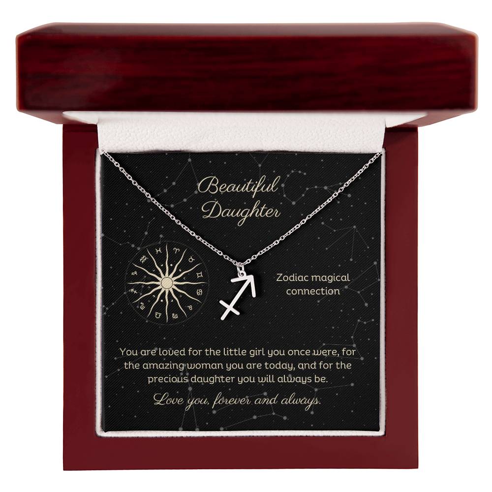 Astrological Sign Design Necklace