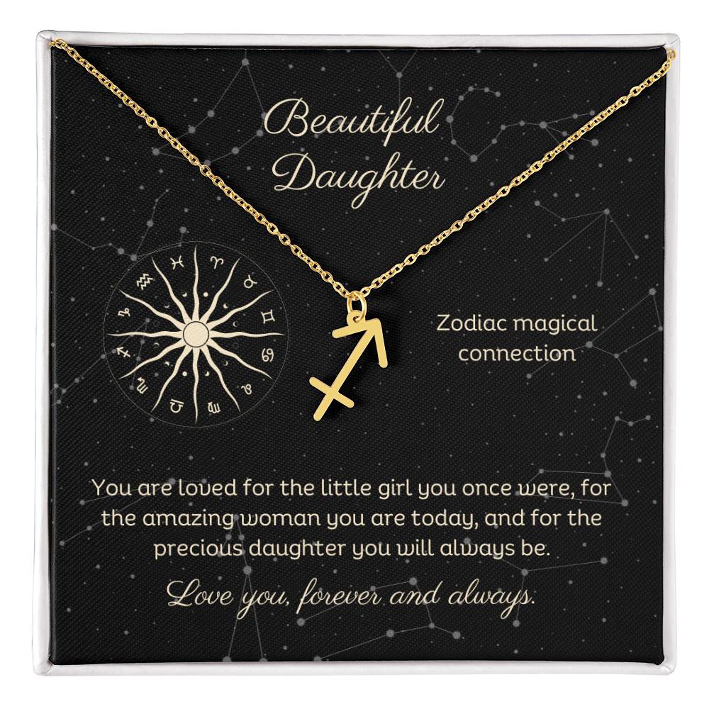 Astrological Sign Design Necklace