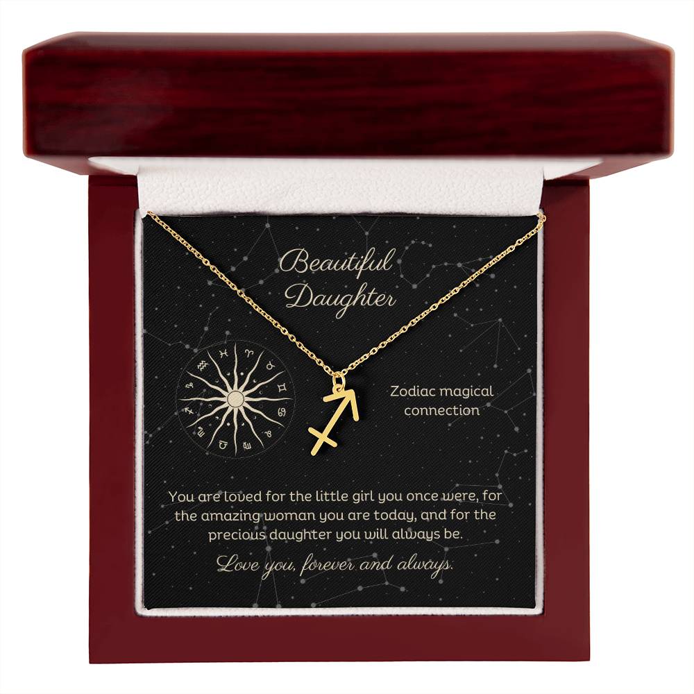 Astrological Sign Design Necklace