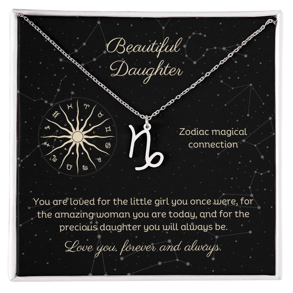 Astrological Sign Design Necklace