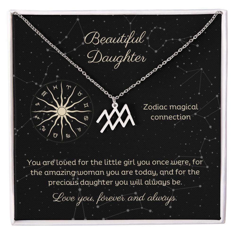 Astrological Sign Design Necklace